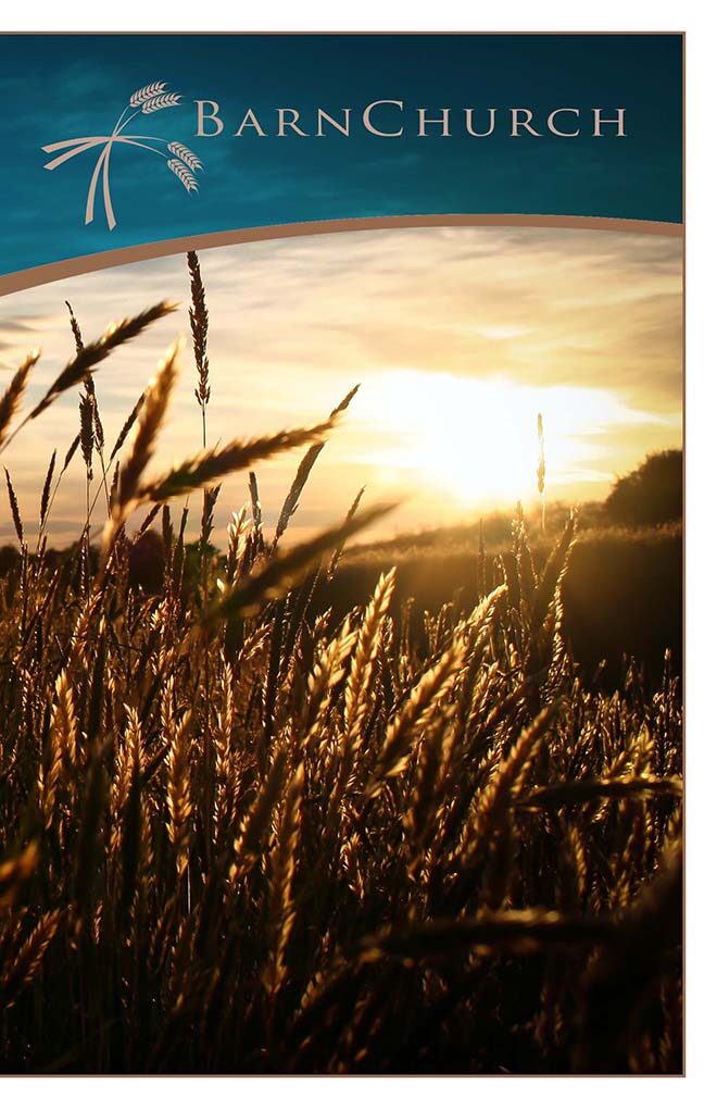 Barn Church Bulletin Shell Front Cover